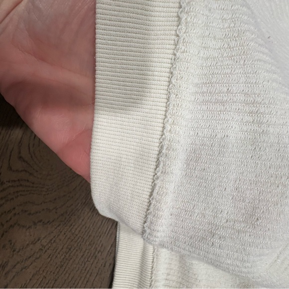 Boxercraft Cream Ribbed Sweatshirt - Picture 6 of 6